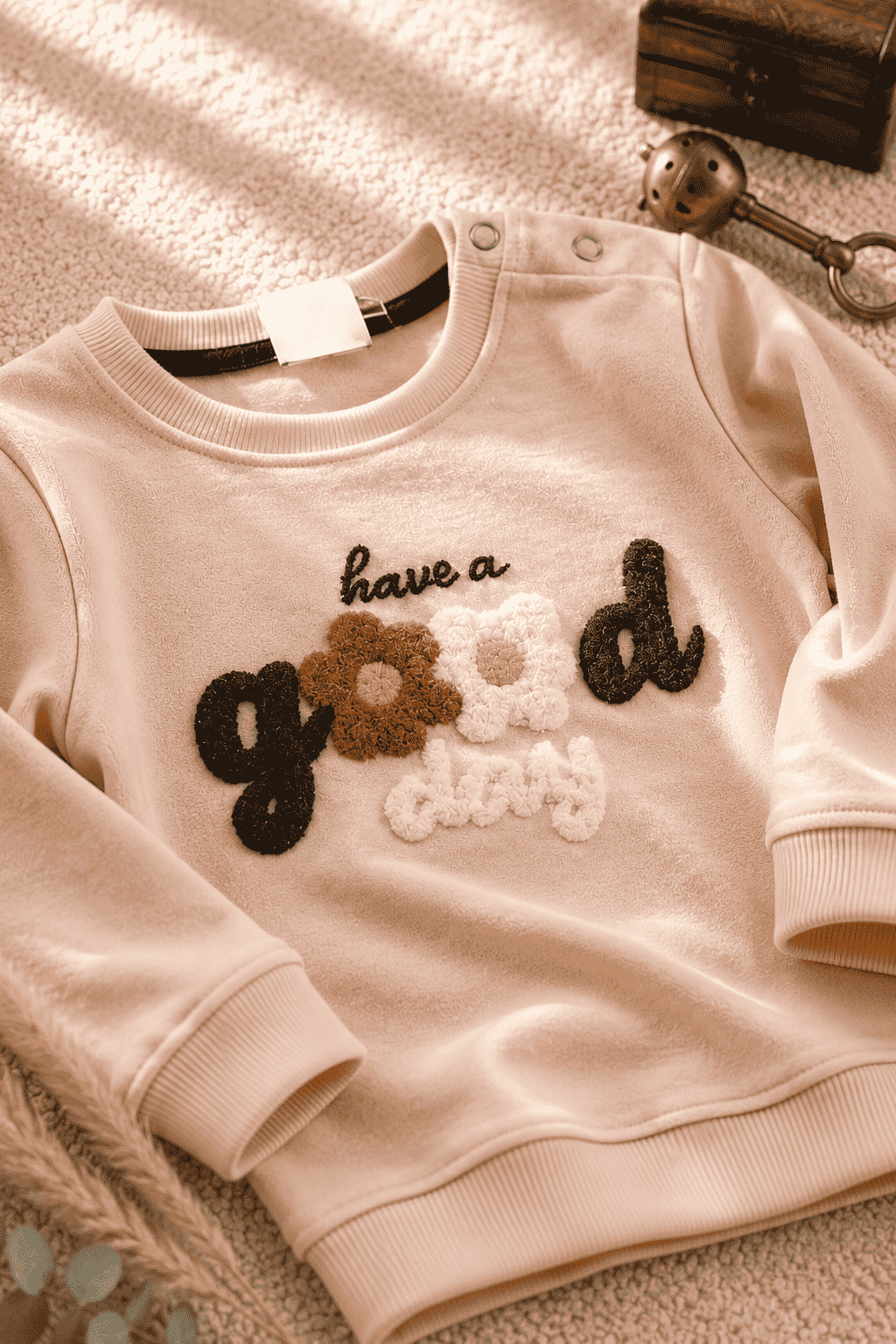 Full Sleeves Sweat Shirt - Have a good day