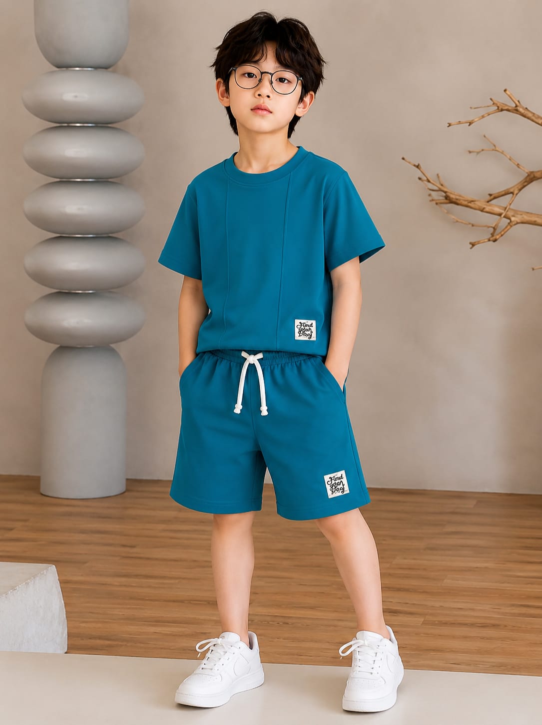 Boys Teal Blue 