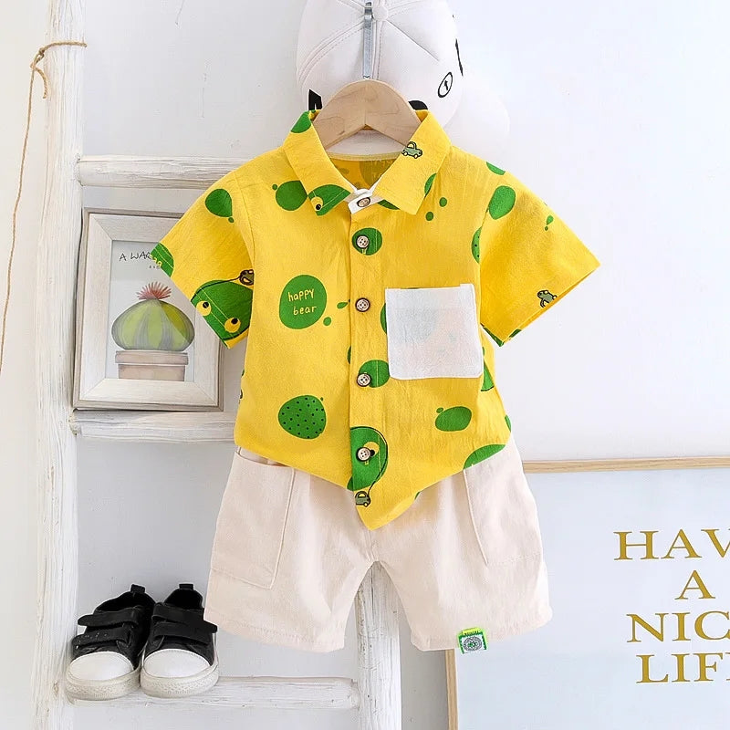 Baby 2 Piece Printed Pants Set