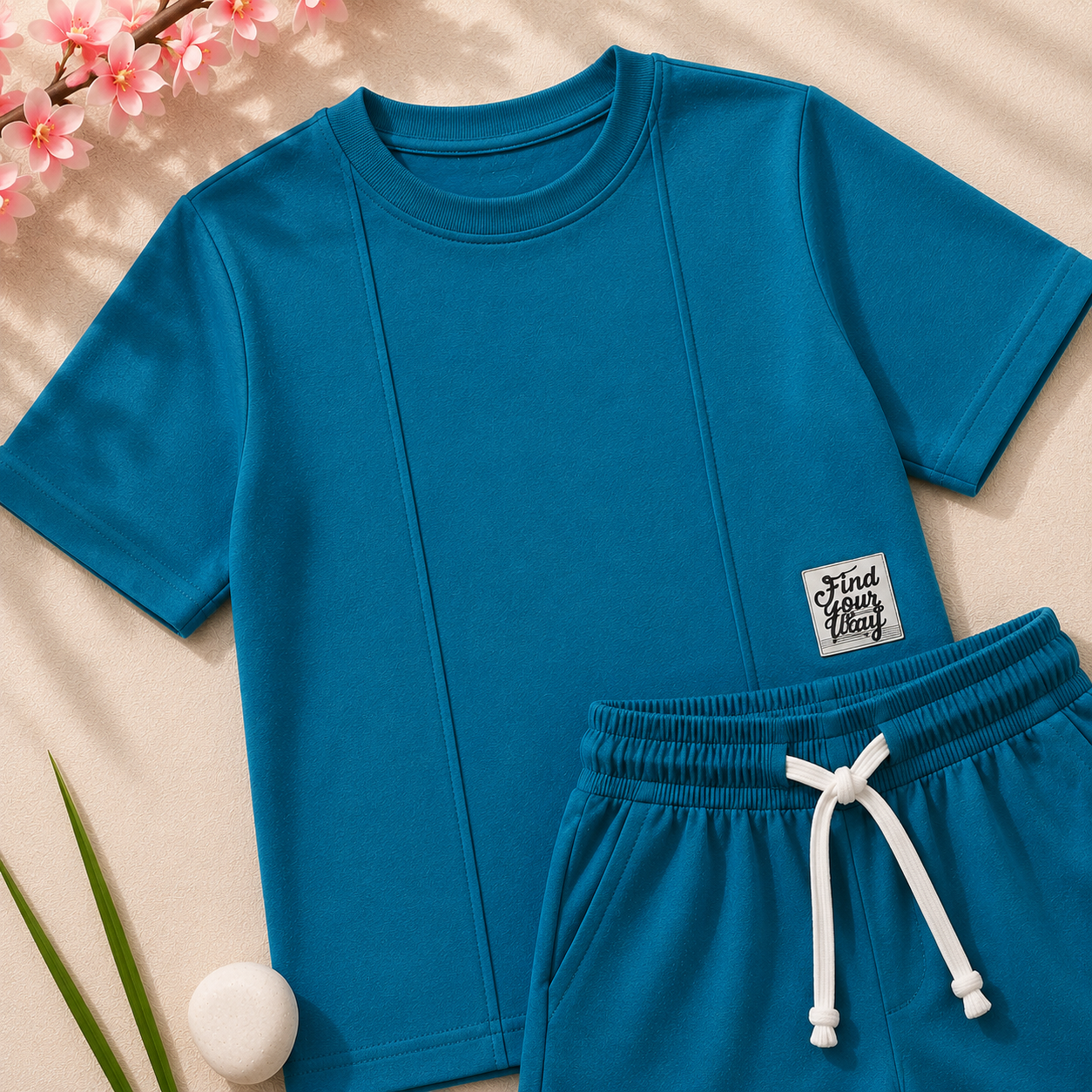 Boys Teal Blue 