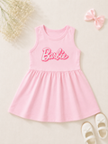 PLUSH-SUMMER DRESS - BARBIE IN PINK