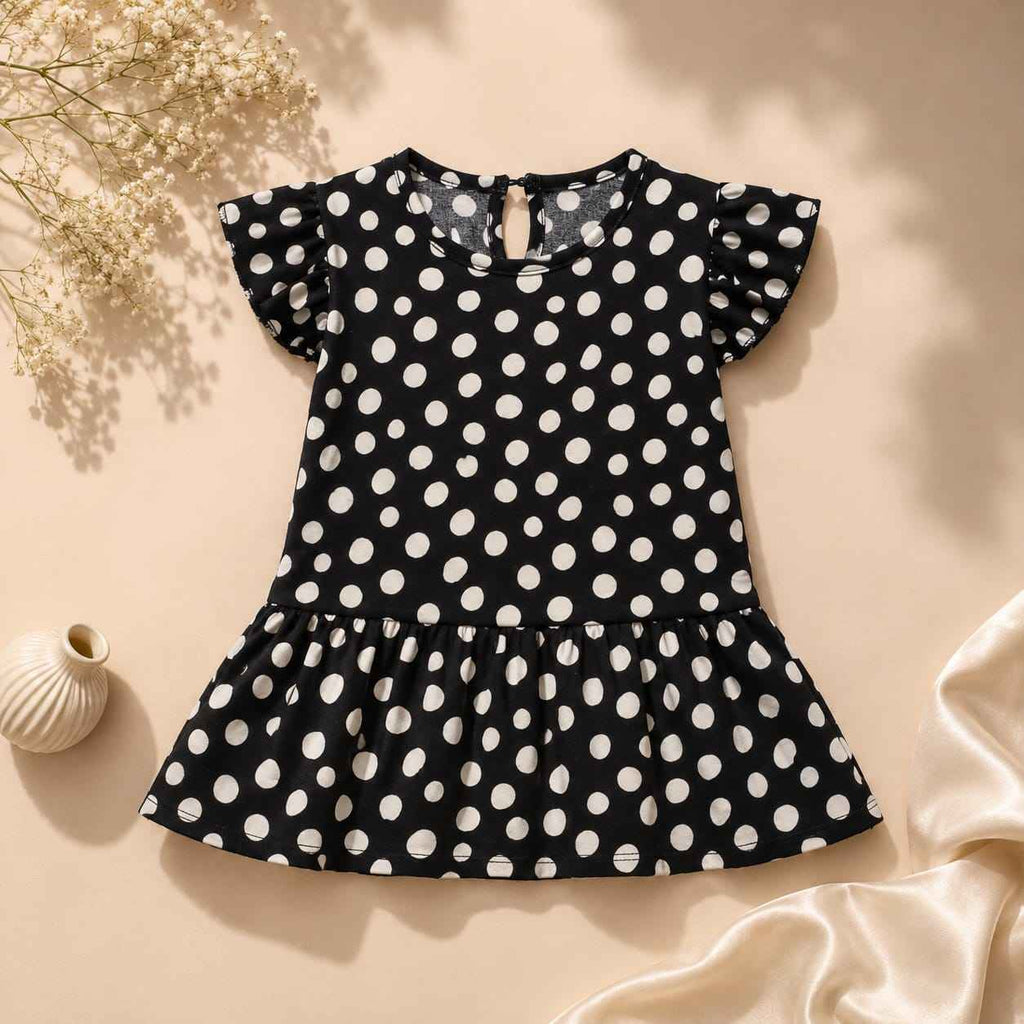 PLUSH-Summer Frock - Black Leapard