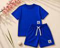 Boys Royal Blue "Find Your Way" T-Shirt & Shorts Set