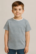 Primark Boys Blue Striped Tee – Everyday Comfort Style