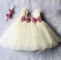 Toddler Girl Cute Princess Fancy Mesh Spliced Dress