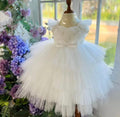 Toddler Girl Cute Princess Fancy Mesh Spliced Dress