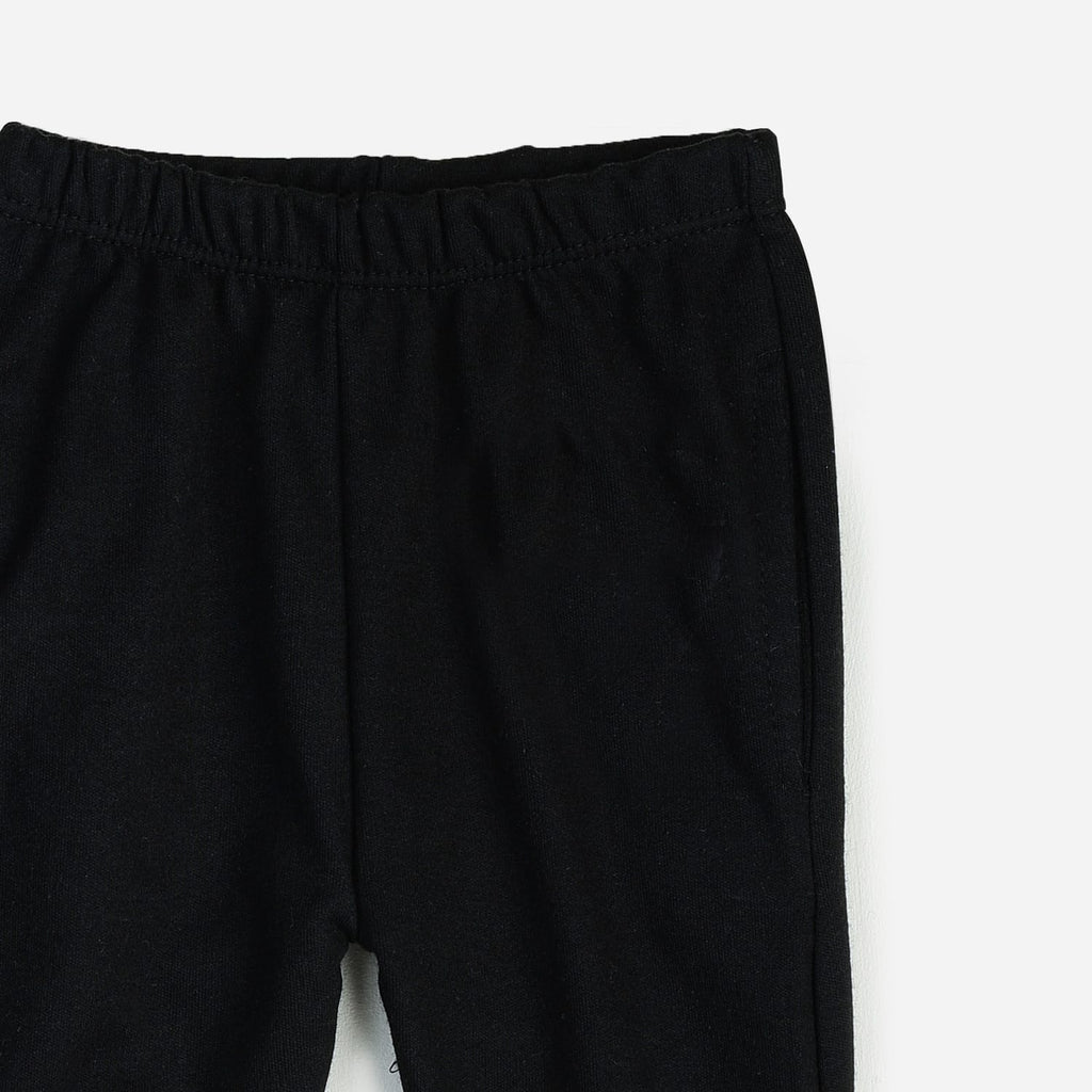 Plush-Premium Casual Wear Set Black