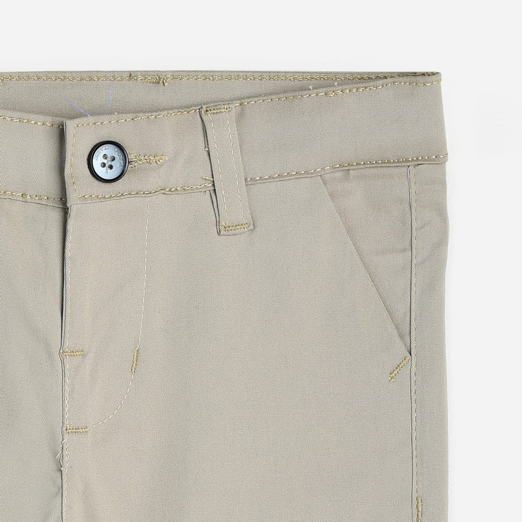 Cotton Shorts-White