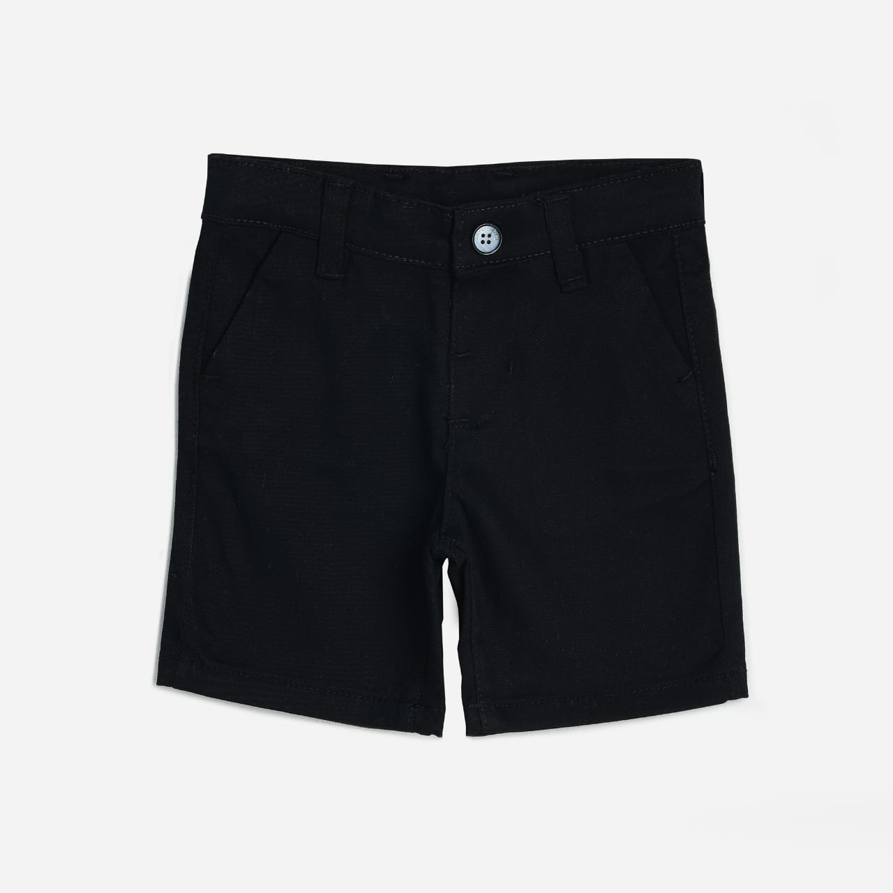 Cotton Shorts-Black