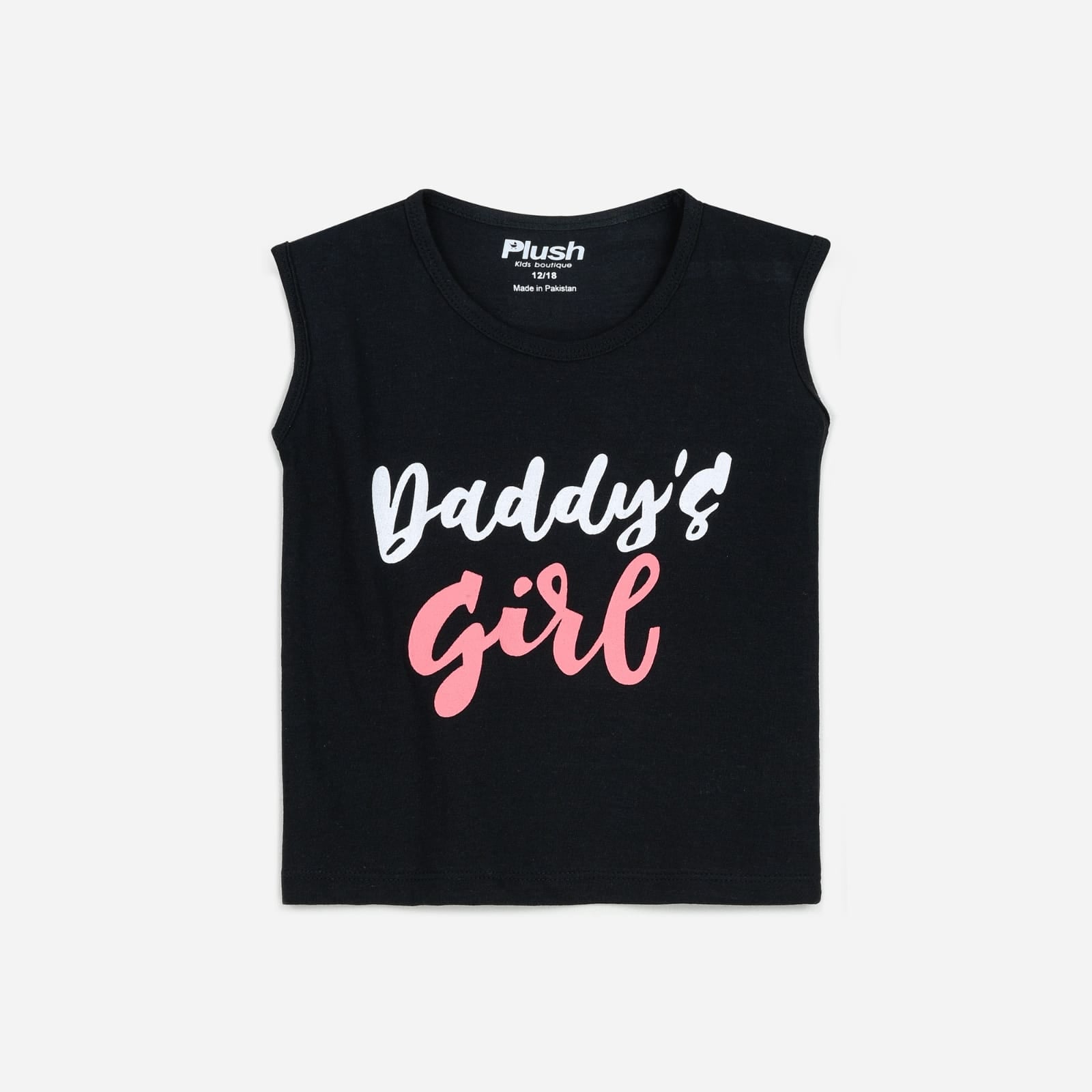 Plush-Summer Sandos - Daddys Girl Black