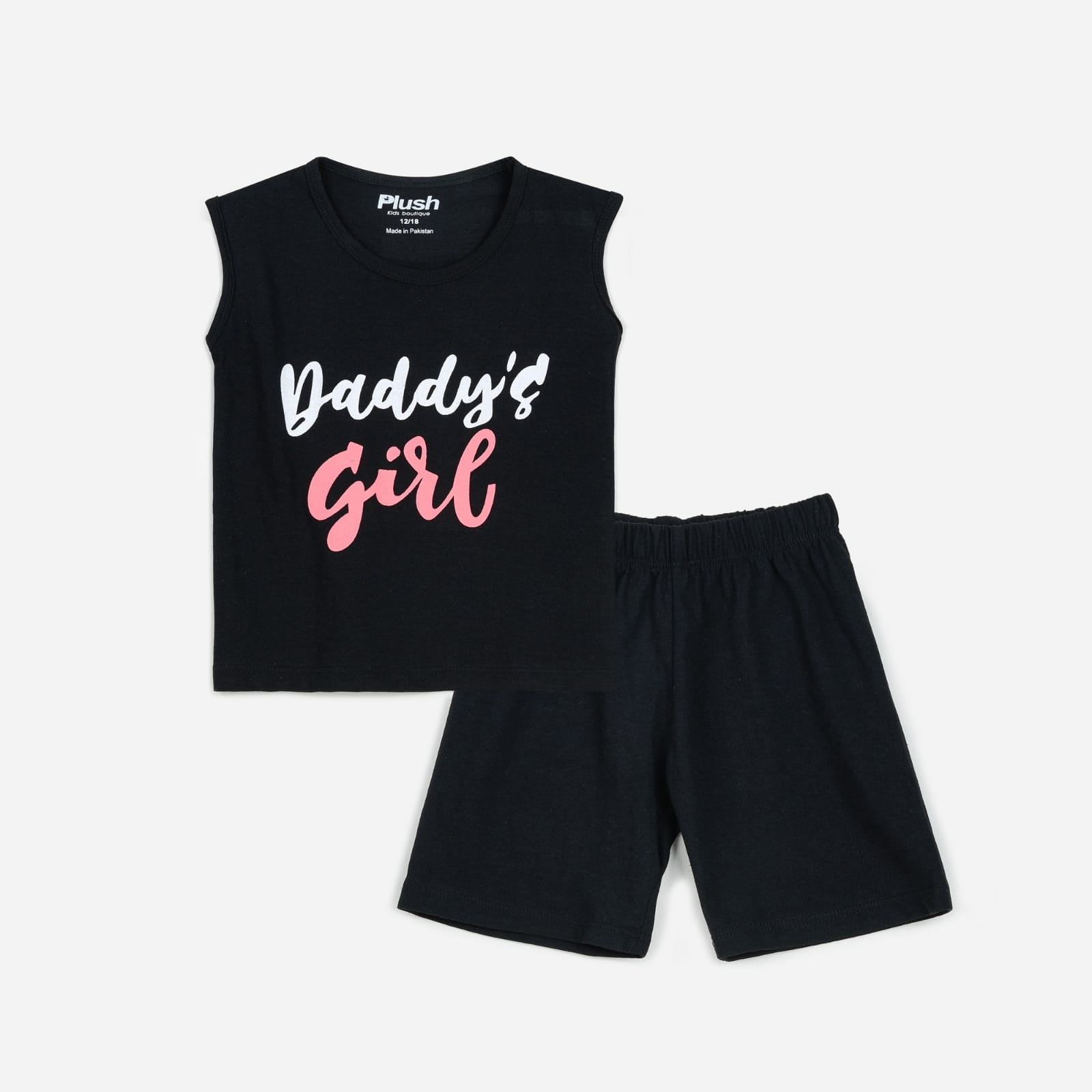 Plush-Summer Sandos - Daddys Girl Black