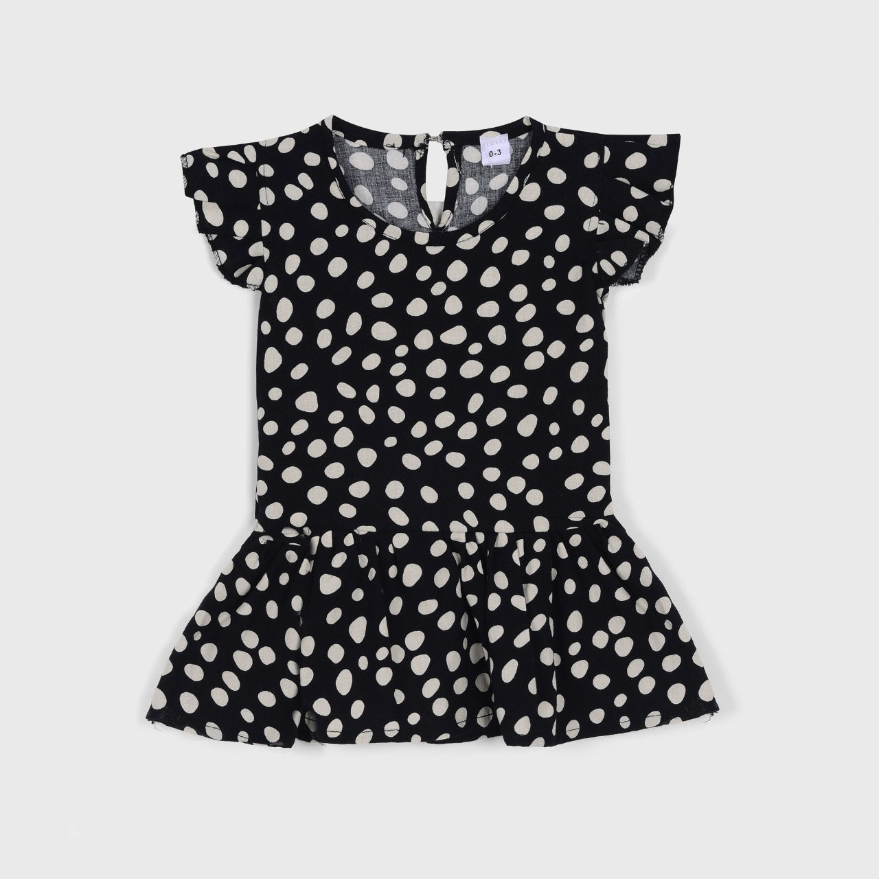 PLUSH-Summer Frock - Black Leapard