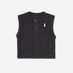 Plush-Waffle Textured Sandos-Charcoal