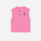 Plush-Waffle Textured Sandos-Pink