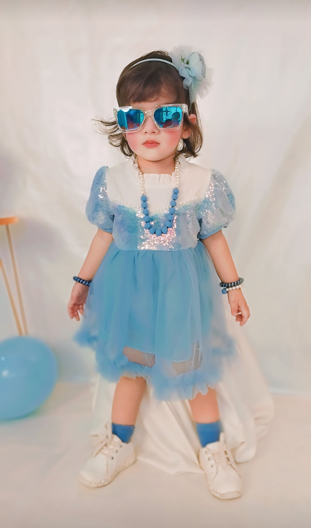 Toddler Girl Cute Princess Fancy Party Dress