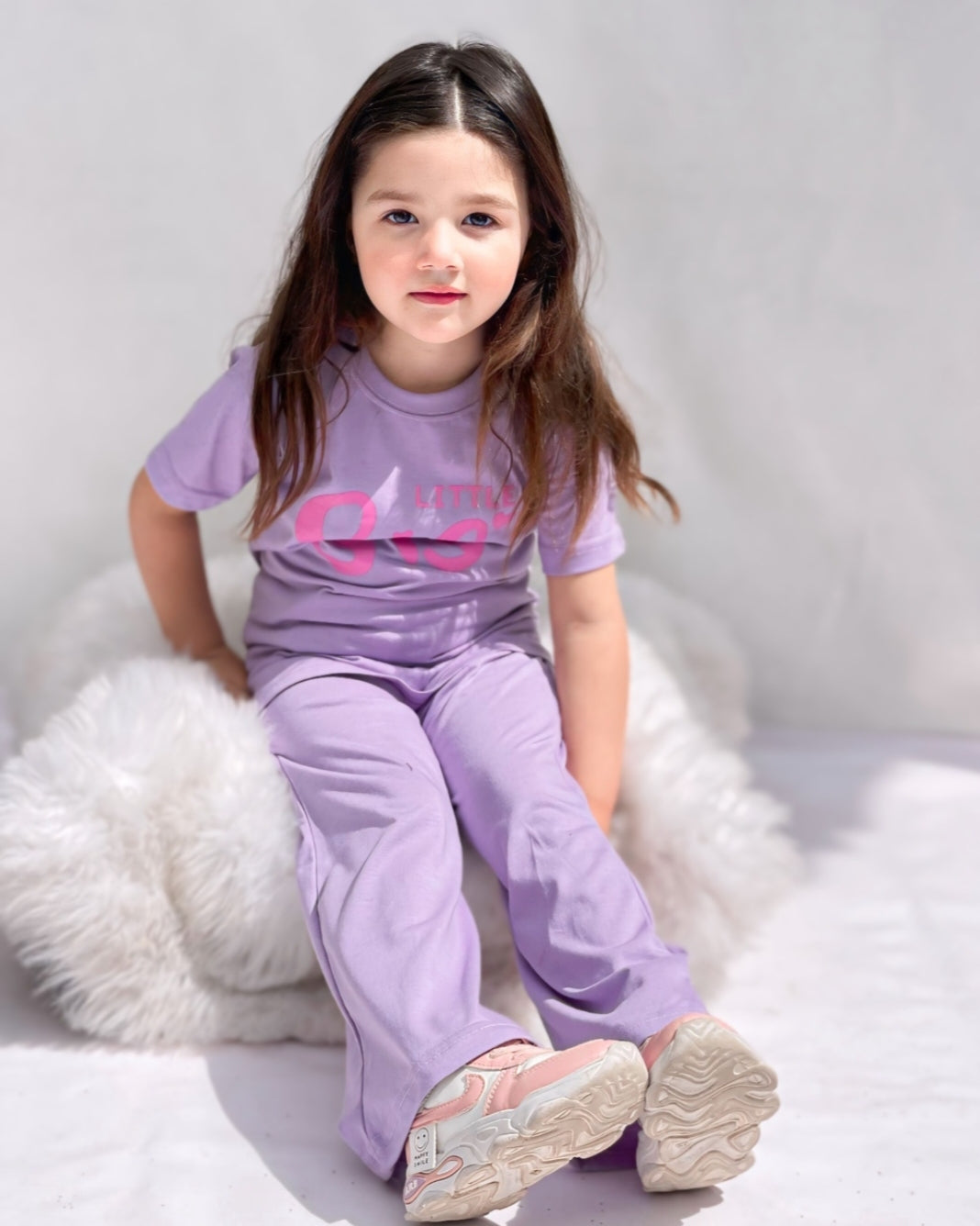 Plush-Nifty Basics - Little Sis in Purple with Flapper Trousers