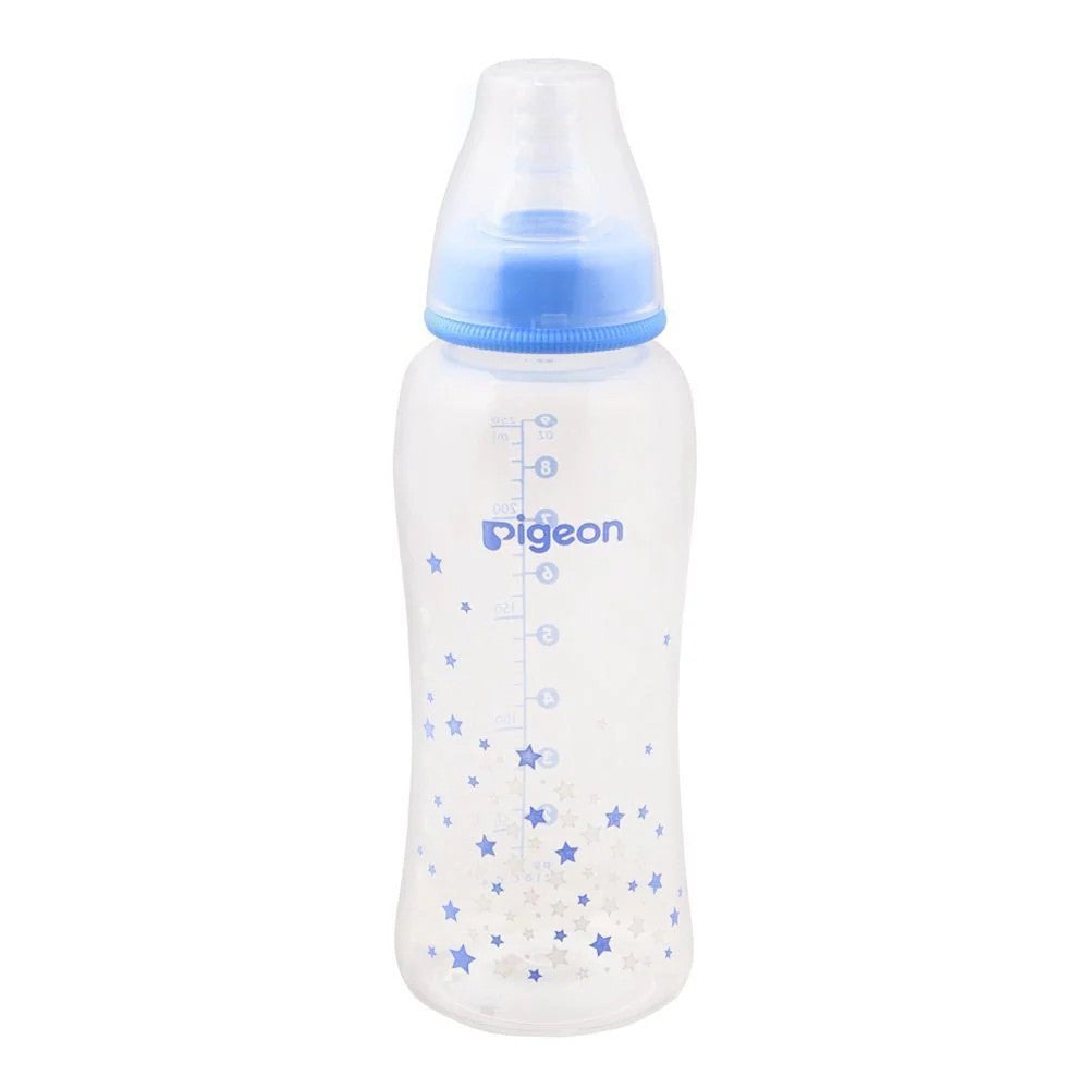 PP STREAM LINE PRINTED BOTTLE BLUE 250ML