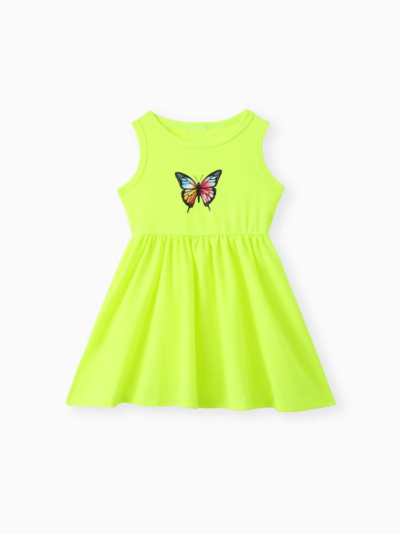 PLUSH-Summer Dress - Butterfly in Yellow