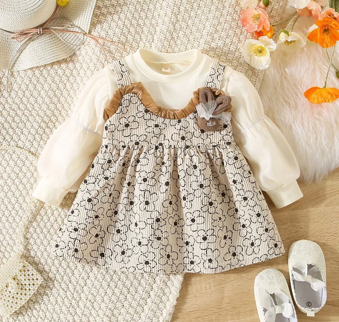Toddler Girl Cute Princess Fancy Mesh Spliced Dress