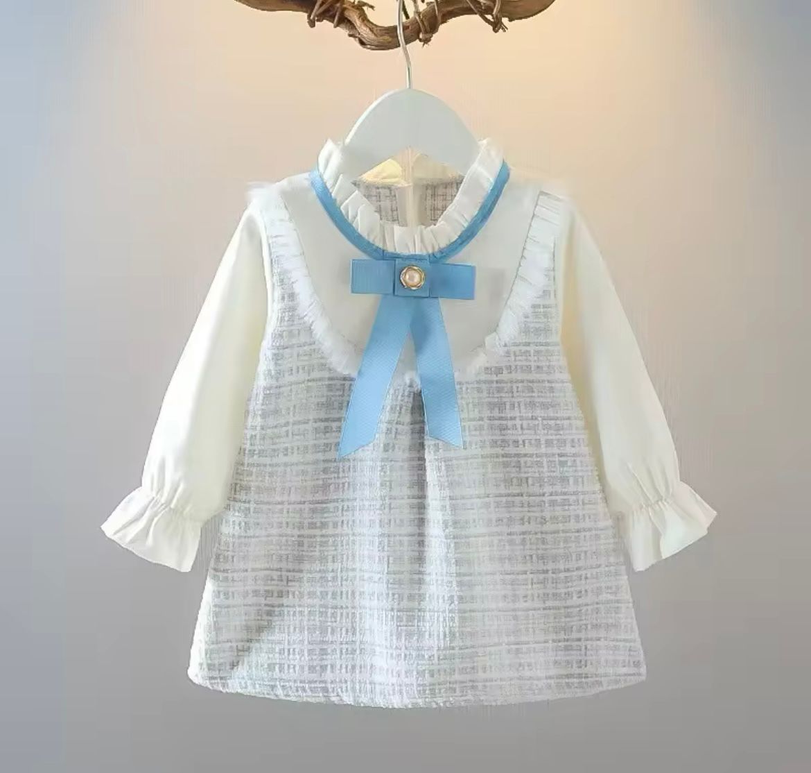 Toddler Girl Cute Princess Fancy Mesh Spliced Dress