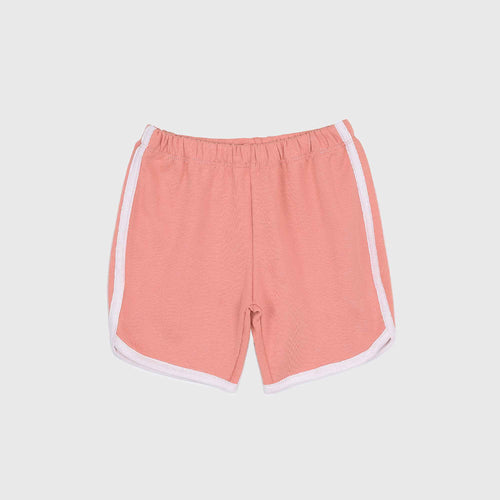 Plush-Premium Casual Wear Set White/Orange