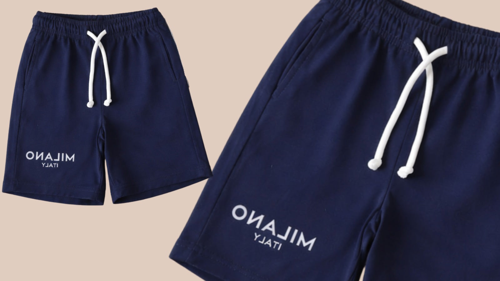 boys milano t-shirt and shorts set white t-shirt navy shorts kids summer outfit pakistan