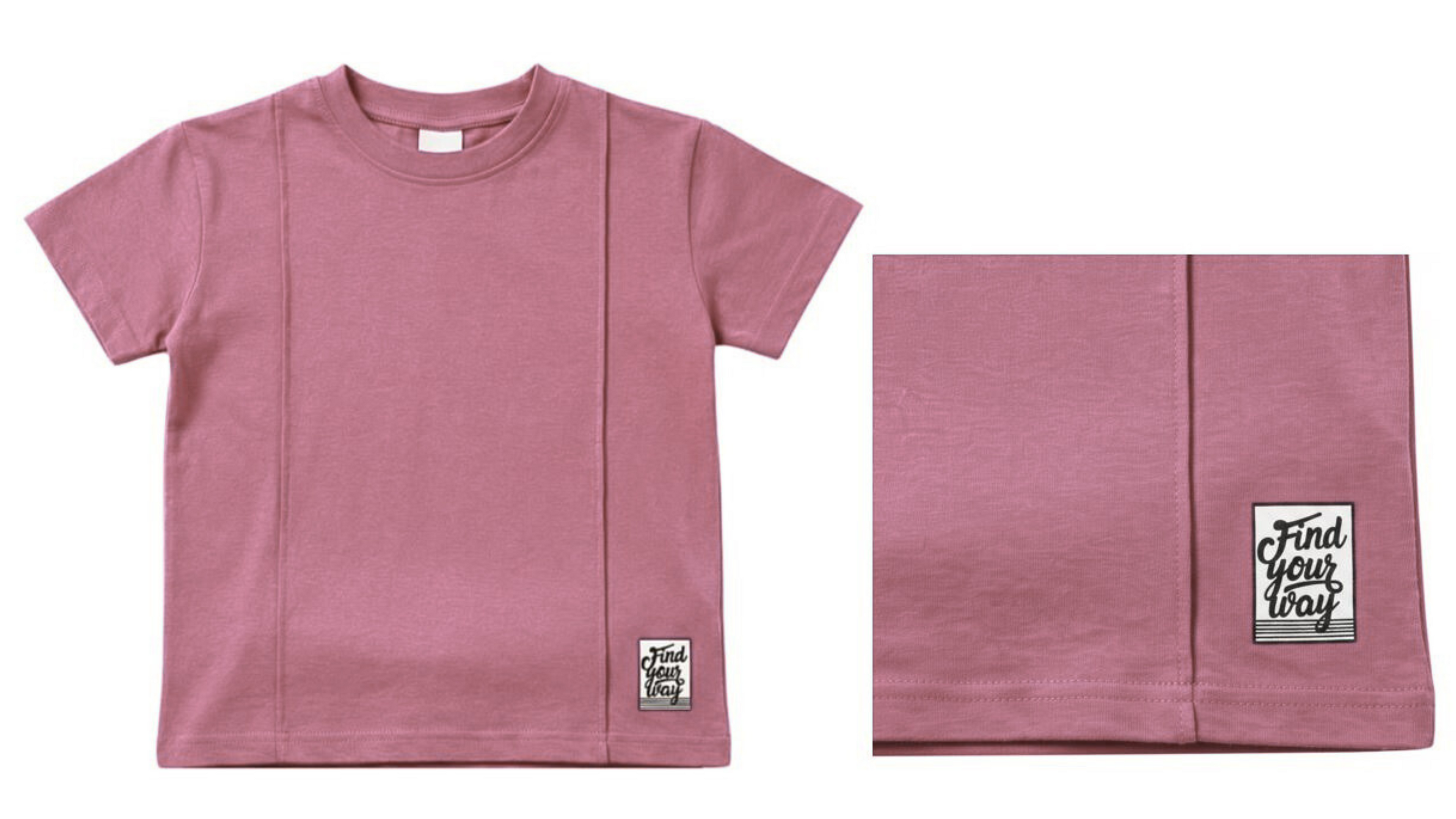 Girls pink shirt and shorts co-ord set in Pakistan by Basics by Nifty, soft breathable everyday summer outfit for kids