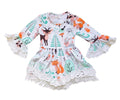 PatPat Baby Pretty Rose Allover Full Sleeve Dress