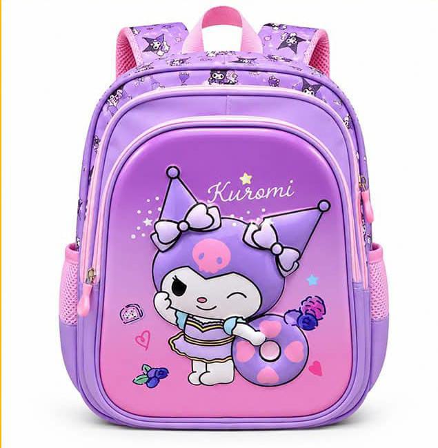 KUROMI cheerleader purple 3D school backpack