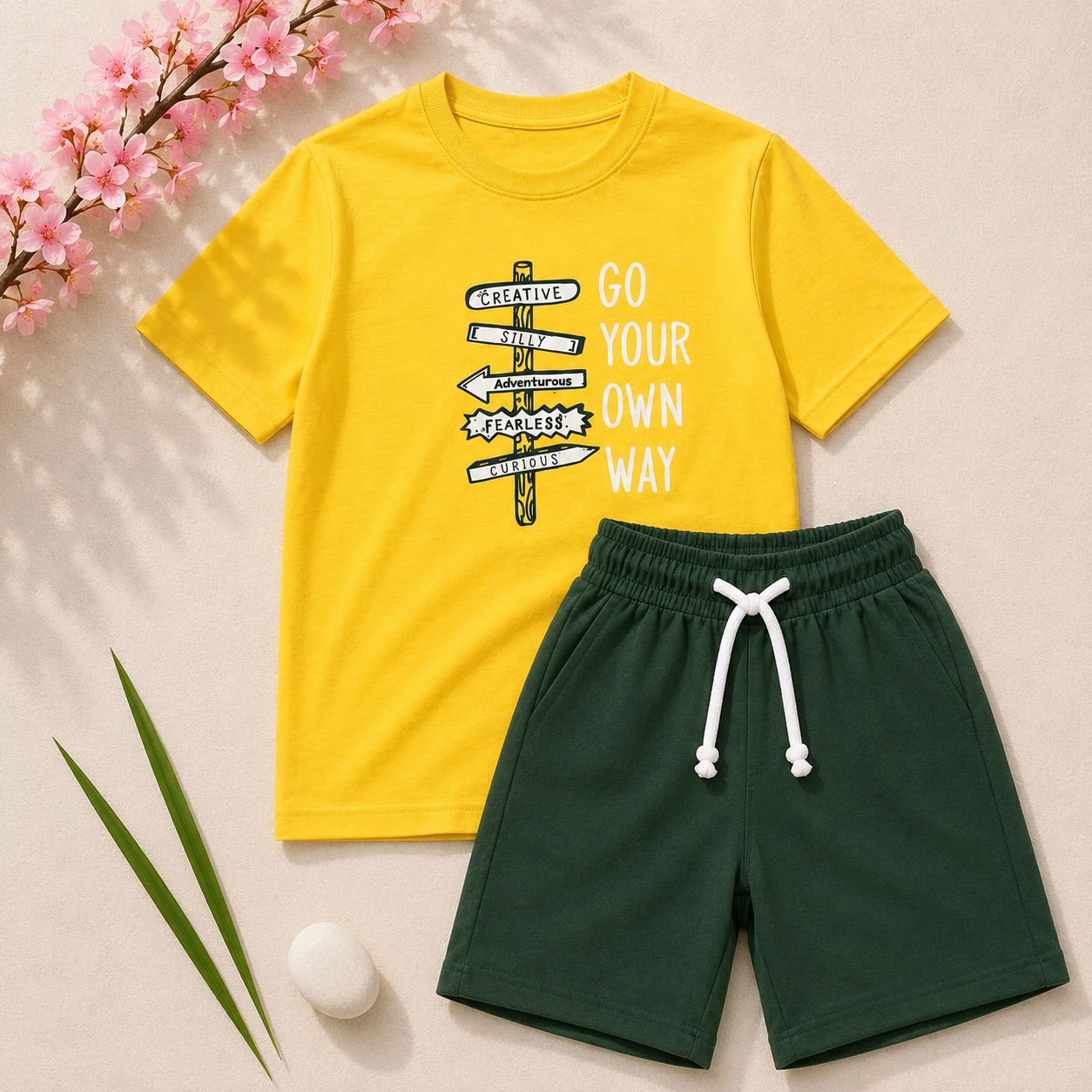 Boys Yellow & Green 