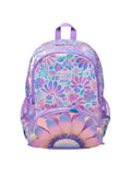 Pastel floral daisy backpack for girls