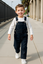 Plush-Summer Denim Romper