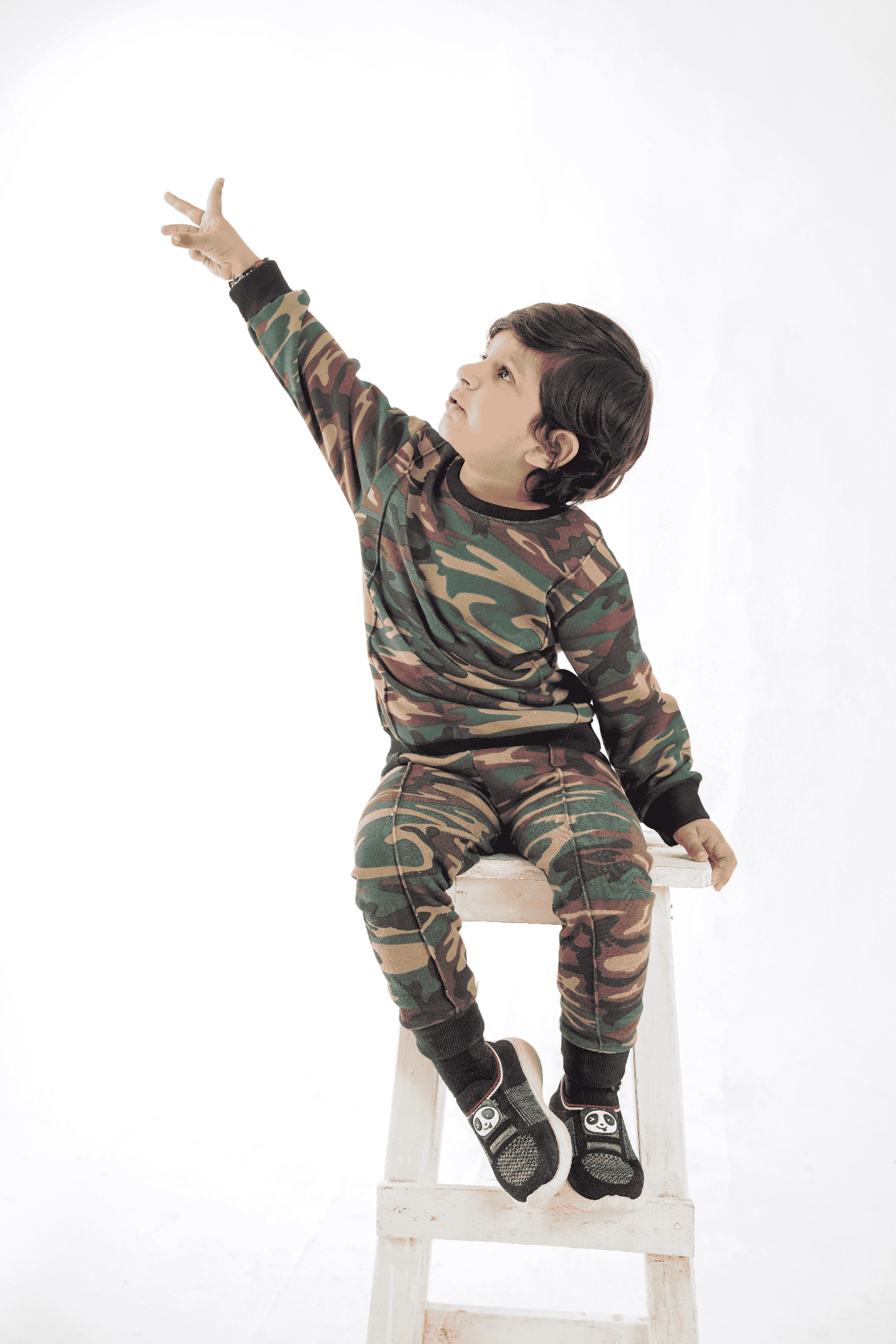 Plush -  Fleece Shirt & Trouser - Camouflage Green