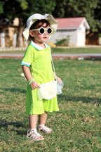PLUSH-Polo Frock - Green