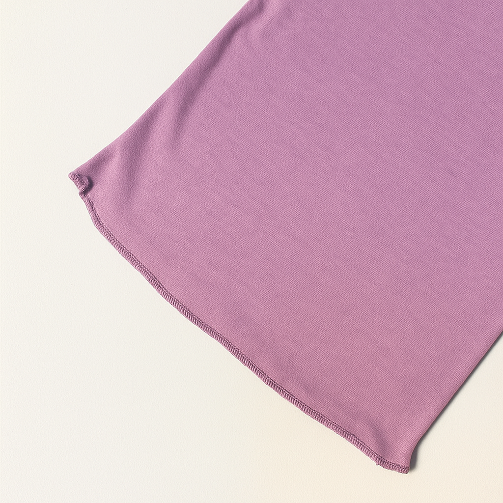 Plush-Premium Basics Casual Wear P/J Set Purple