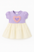 Toddler Girl Cute Princess Fancy Mesh Spliced Dress