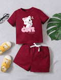 Plush-Summer Set-Cute Red