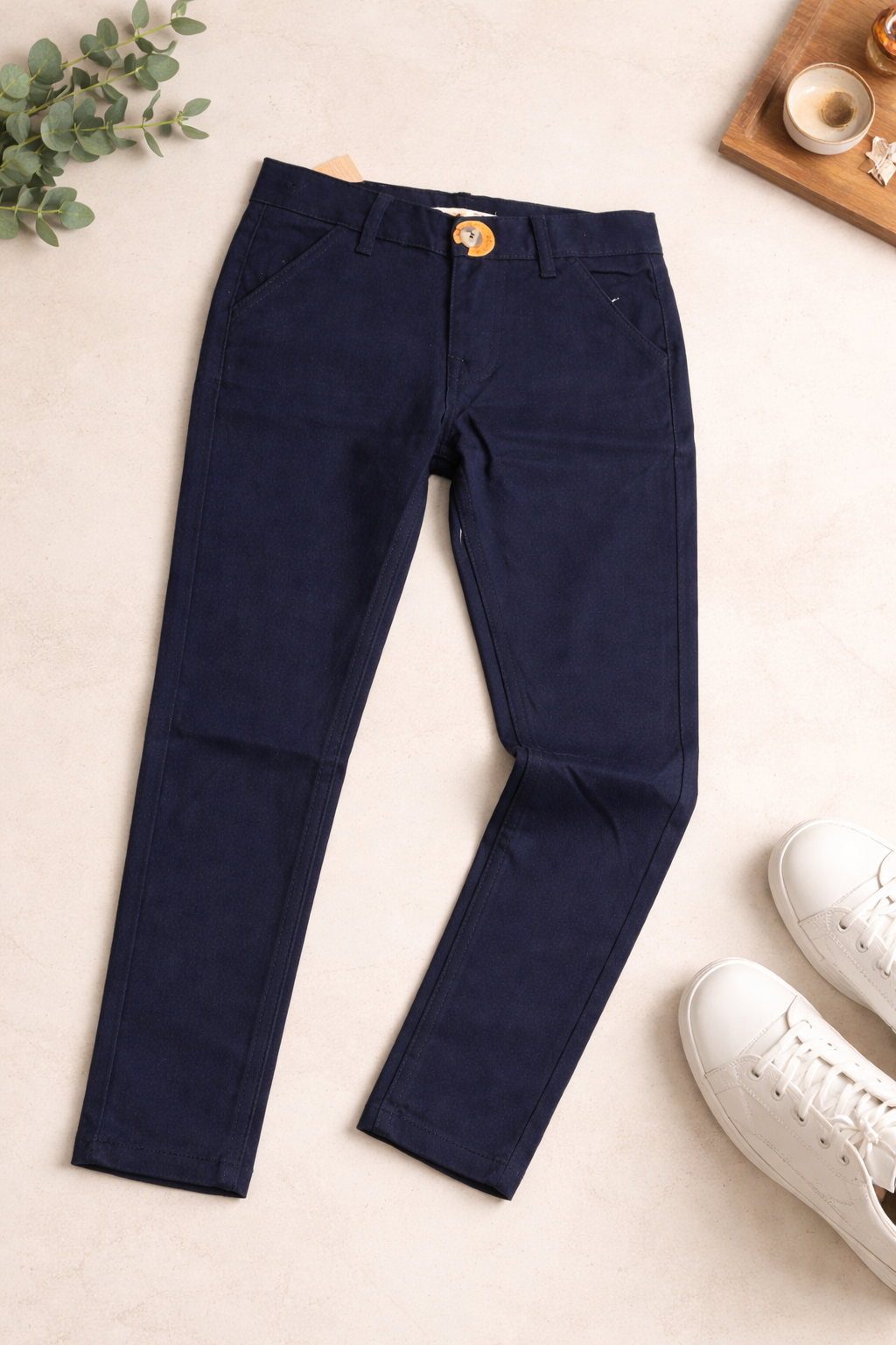 Chinos Pants Dark Blue