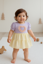 Toddler Girl Cute Princess Fancy Mesh Spliced Dress