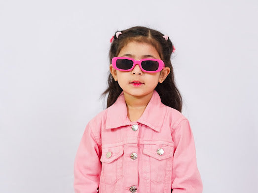 Plush - Denim Coord Set - Barbie Pink