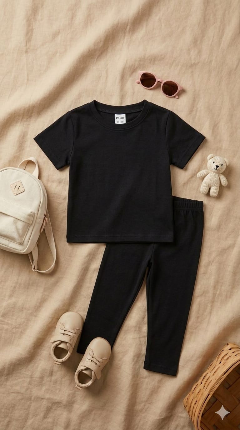 Plush-Nifty Basics - black