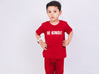 Plush-Premium Casual Wear P/J Set Red