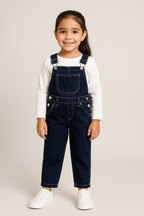 Plush-Summer Denim Romper