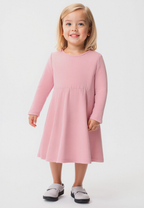 PLUSH-Frock - Baby Pink