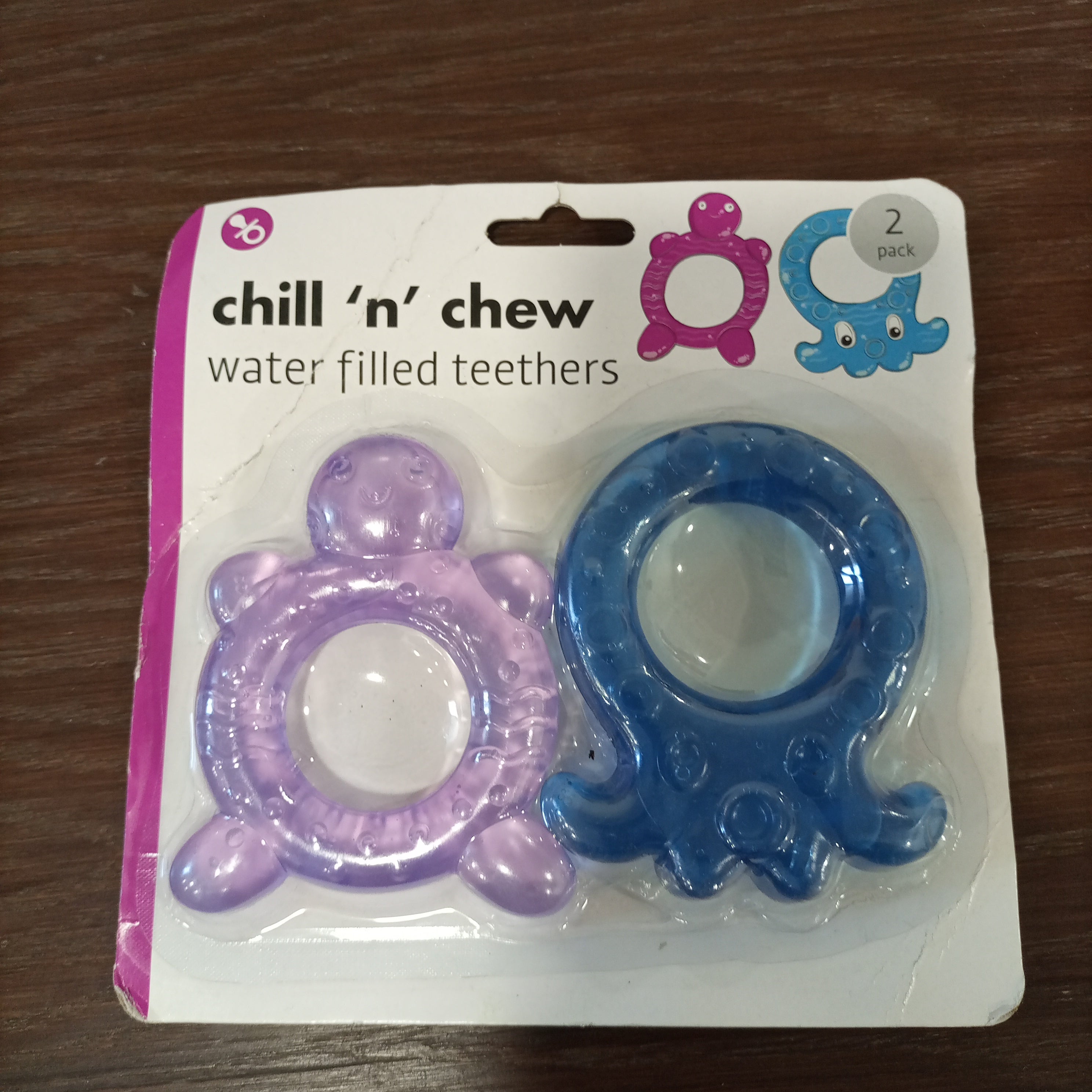 Water filled teethers