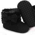 Baby Bow Decor Fluffy Boots