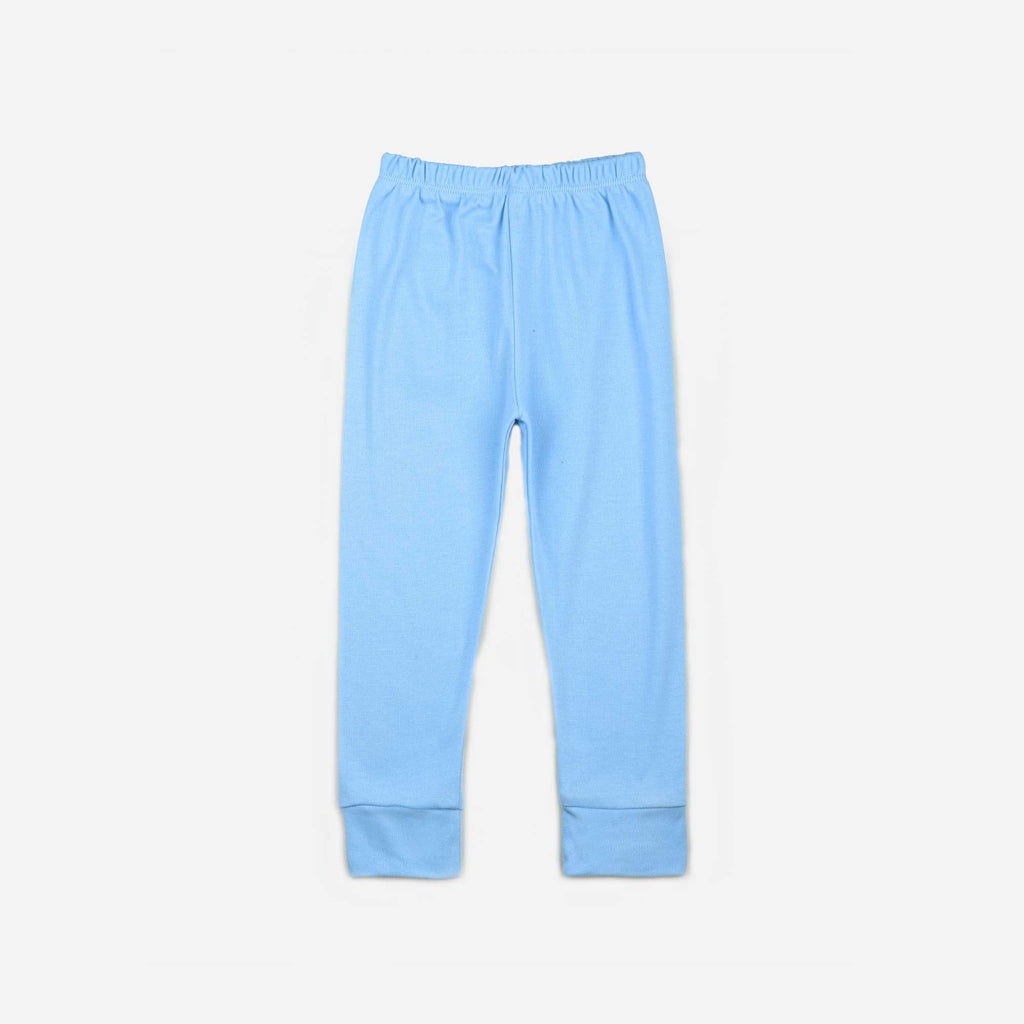 Plush-Premium Basics Casual Wear P/J Set Blue