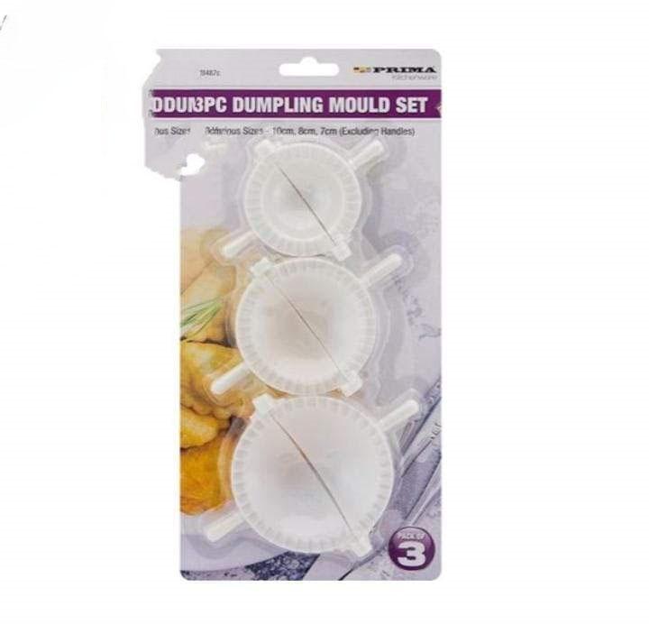 PRIMA DUMPLING MOULD SET ASSORTED SIZES 3 PACK